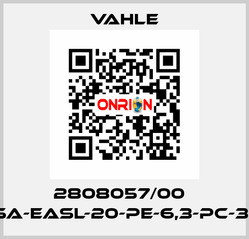 2808057/00    SA-EASL-20-PE-6,3-PC-36 Vahle