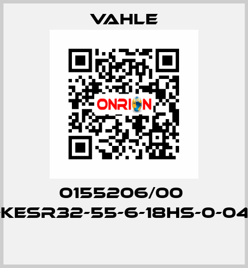 0155206/00  SA-KESR32-55-6-18HS-0-04-06  Vahle