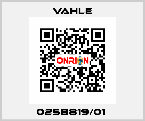 0258819/01  Vahle