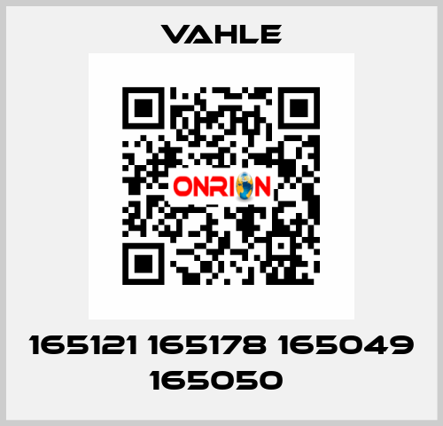 165121 165178 165049 165050  Vahle