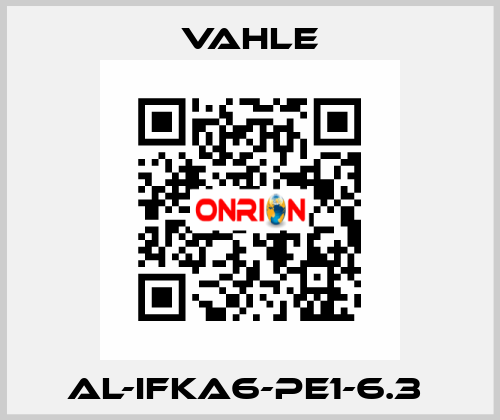 AL-IFKA6-PE1-6.3  Vahle