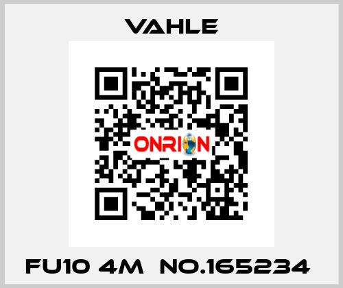 FU10 4M  NO.165234  Vahle