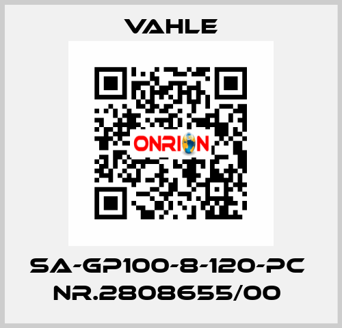 SA-GP100-8-120-PC  Nr.2808655/00  Vahle