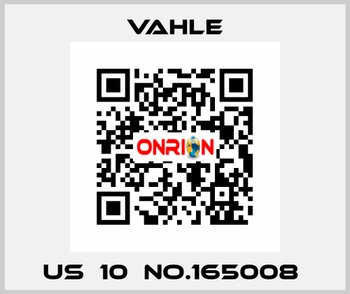 US  10  NO.165008  Vahle