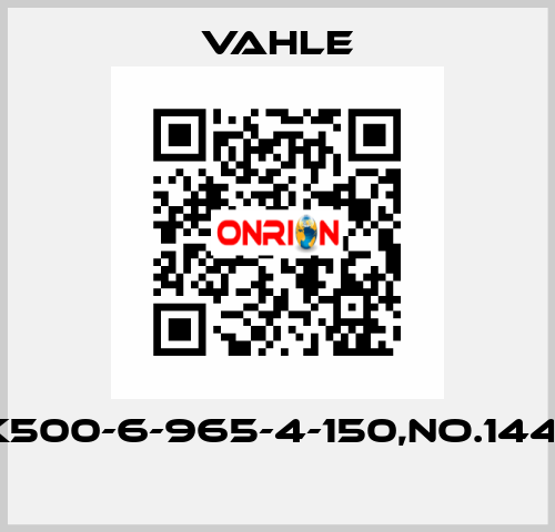 VLK500-6-965-4-150,No.144801  Vahle