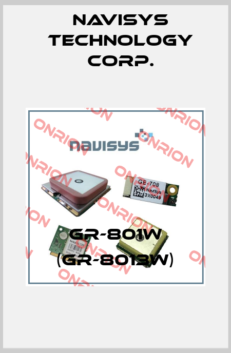 GR-801W (GR-8013W) NaviSys Technology Corp.
