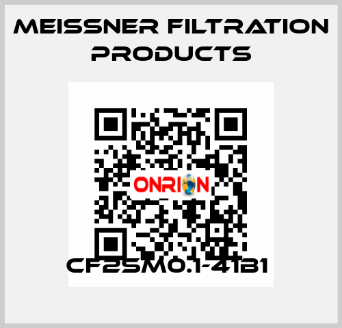 CF2SM0.1-41B1  Meissner Filtration Products