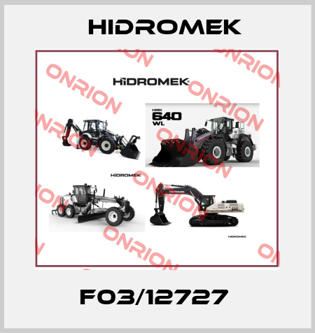 F03/12727  Hidromek