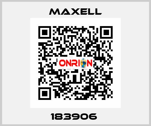 183906  MAXELL