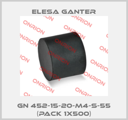 GN 452-15-20-M4-S-55 (pack 1x500) Elesa Ganter