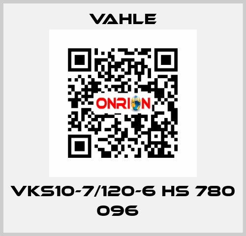 VKS10-7/120-6 HS 780 096   Vahle