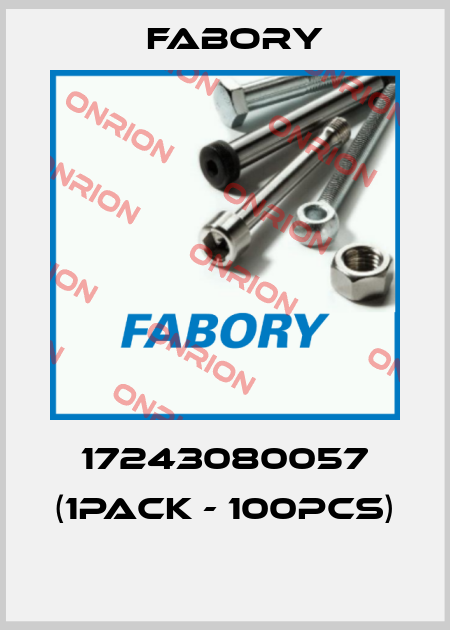 17243080057 (1pack - 100pcs)  Fabory