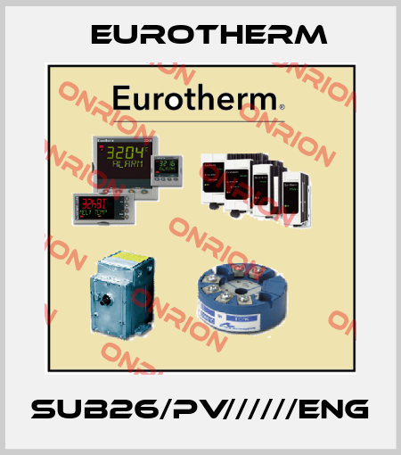 SUB26/PV//////ENG Eurotherm