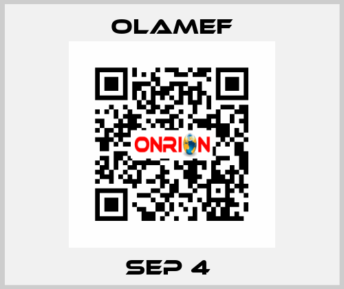 SEP 4  olamef