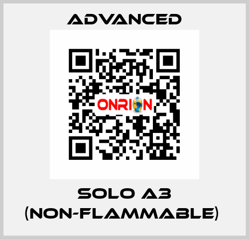 Solo A3 (Non-flammable)  Advanced