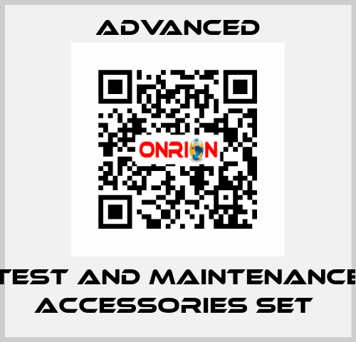 Test and Maintenance Accessories Set  Advanced