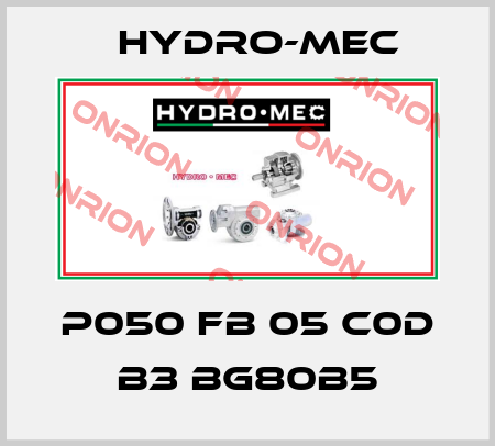 P050 FB 05 C0D B3 BG80B5 Hydro-Mec