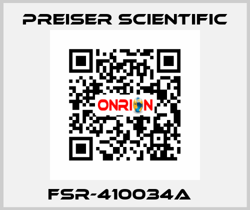 FSR-410034A   Preiser Scientific