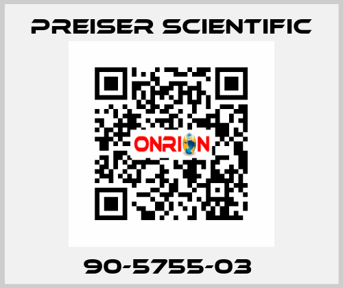 90-5755-03  Preiser Scientific