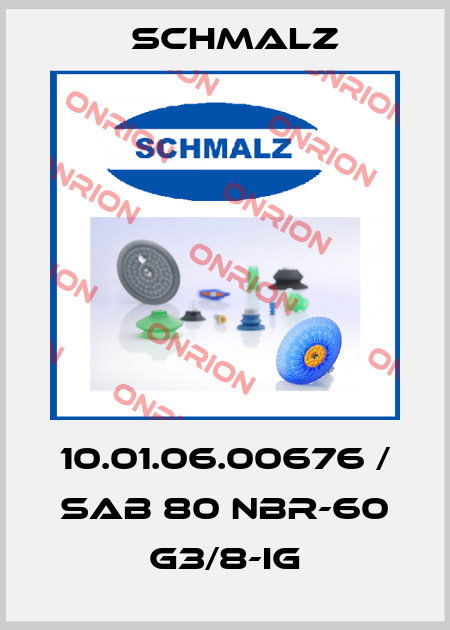 10.01.06.00676 / SAB 80 NBR-60 G3/8-IG Schmalz