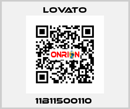 11B11500110  Lovato