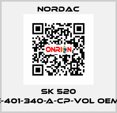 SK 520 E-401-340-A-CP-VOL OEM  NORDAC