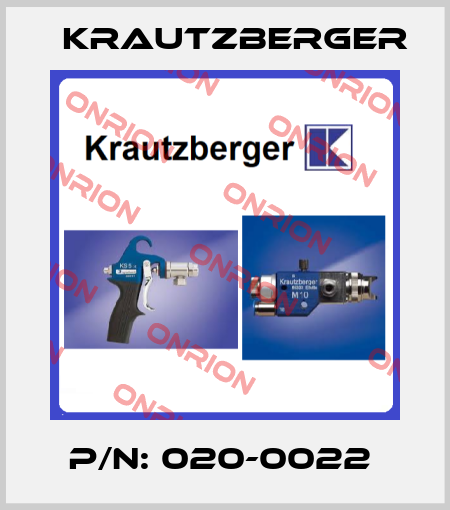 P/N: 020-0022  Krautzberger
