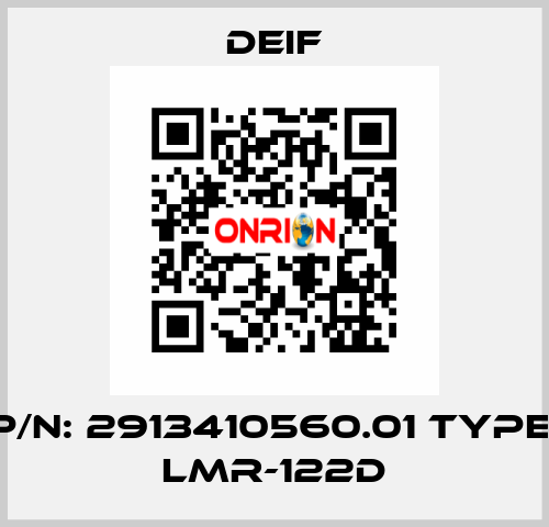 P/N: 2913410560.01 Type: LMR-122D Deif