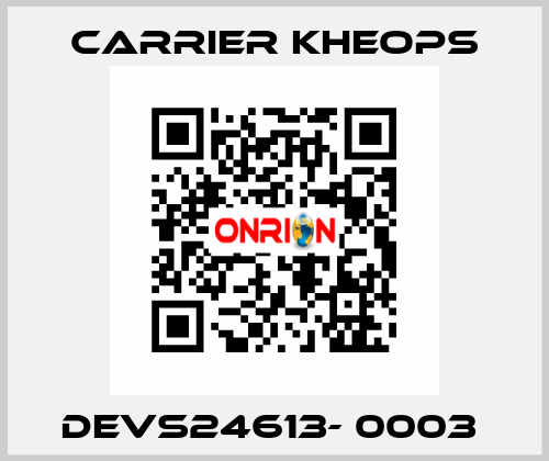 DEVS24613- 0003  Carrier Kheops