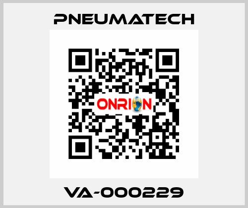 VA-000229 Pneumatech