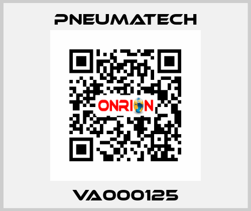 VA000125 Pneumatech