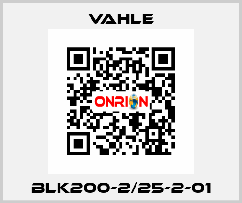 BLK200-2/25-2-01 Vahle