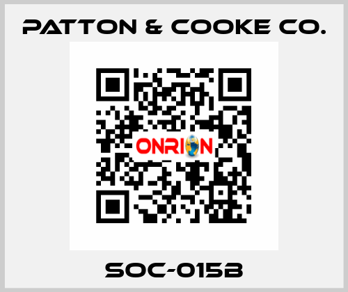 SOC-015B Patton & Cooke Co.