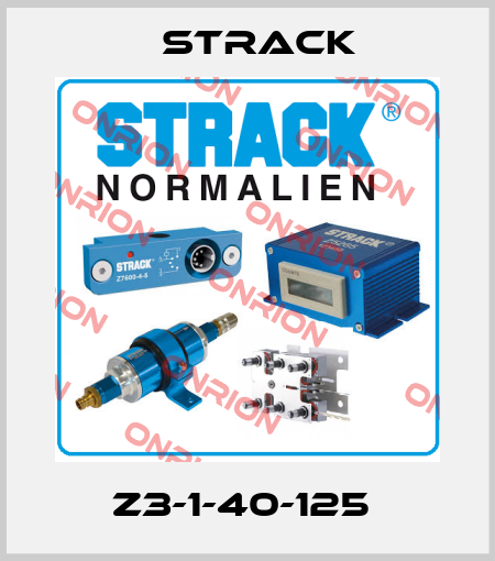 Z3-1-40-125  Strack