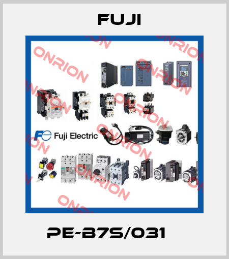 PE-B7S/031	  Fuji