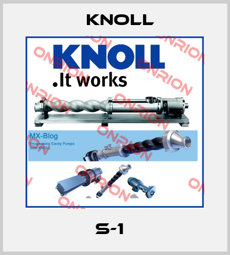 S-1   KNOLL