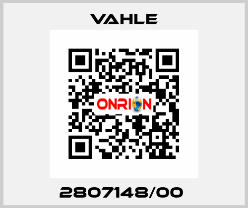 2807148/00  Vahle