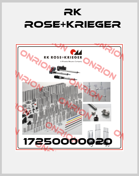 17250000020  RK Rose+Krieger