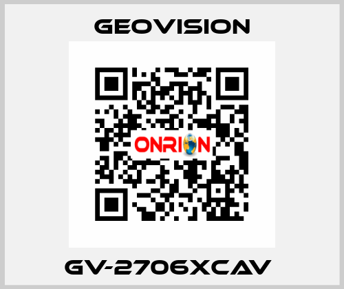 GV-2706XCAV  GeoVision