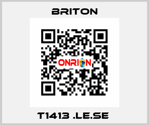 T1413 .LE.SE  BRITON