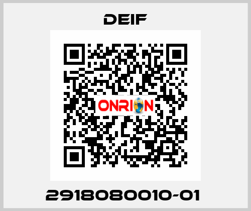 2918080010-01  Deif