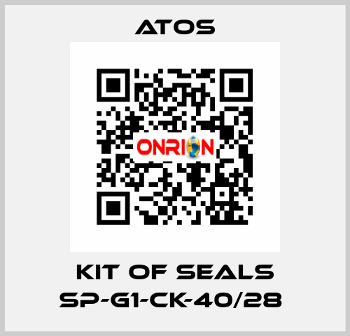 Kit of seals SP-G1-CK-40/28  Atos