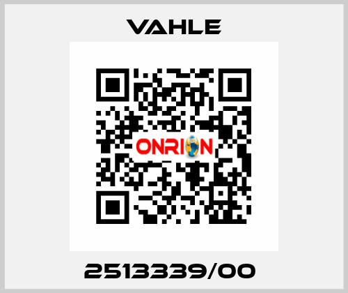 2513339/00  Vahle