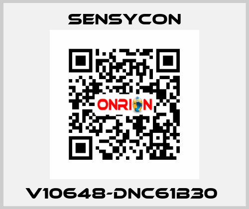 V10648-DNC61B30  SENSYCON