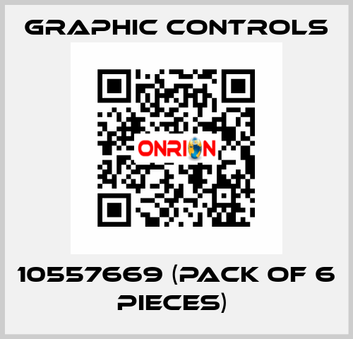 10557669 (pack of 6 pieces)  Graphic Controls