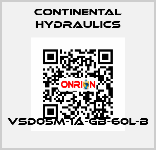 VSD05M-1A-GB-60L-B Continental Hydraulics