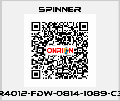 R4012-FDW-0814-1089-C3 SPINNER