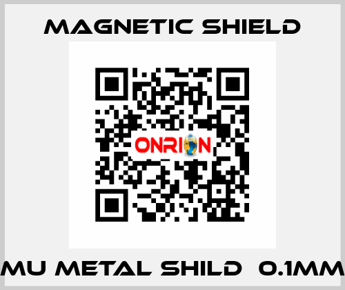 MU METAL SHILD  0.1mm Magnetic Shield