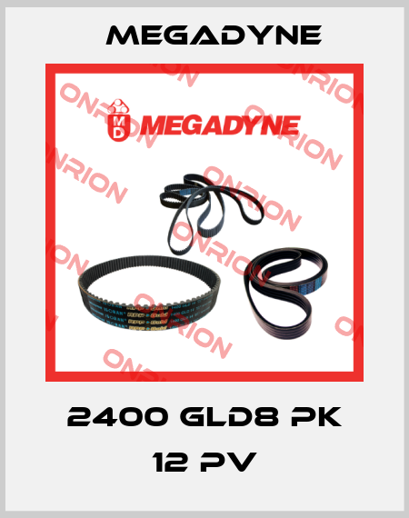 2400 GLD8 PK 12 PV Megadyne