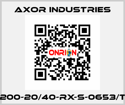 MTS-200-20/40-RX-S-0653/TO-RS Axor Industries